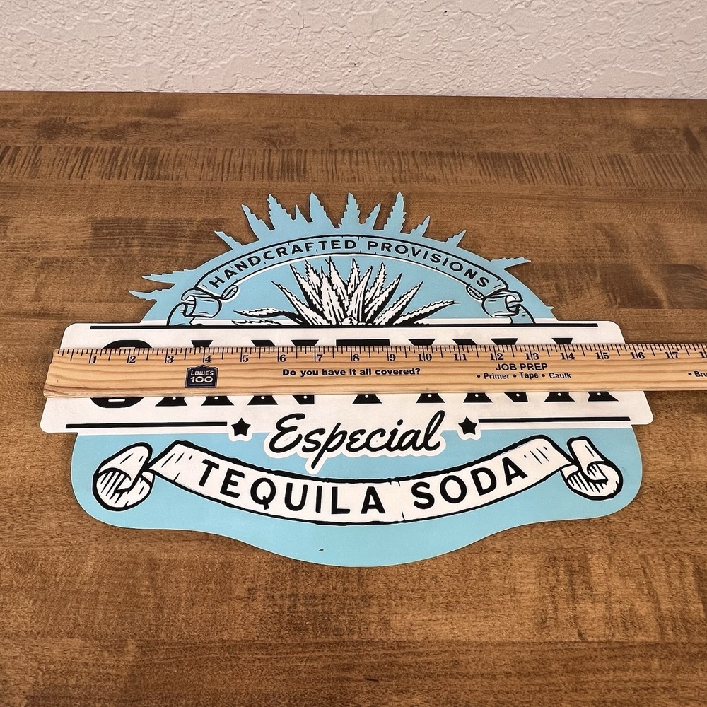 CANTINA ESPECIAL TEQUILA SODA METAL SIGN - Picture 7 of 8